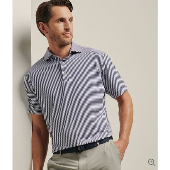 Peter Millar Summer Comfort Hales Performance Jersey Crown Sport Polo Size XL - Picture 1 of 10